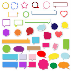 Speech bubbles